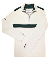 Load image into Gallery viewer, Delaine Ivory Racer women's ski sweater