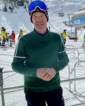 Load image into Gallery viewer, Men's Okemo Crew Ski Sweater- Green