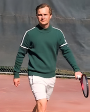 Load image into Gallery viewer, Mens Okemo green merino wool sweater