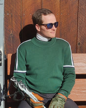 Load image into Gallery viewer, Men's Okemo Crew Ski Sweater- Green