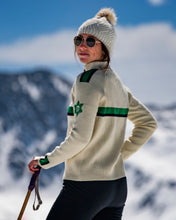 Load image into Gallery viewer, Dartmouth custom women&#39;s merino wool ski sweater
