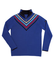 Load image into Gallery viewer, Women's vintage merino wool turtleneck ski sweater