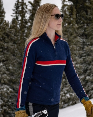 Delaine women's Downhill Racer ski sweater