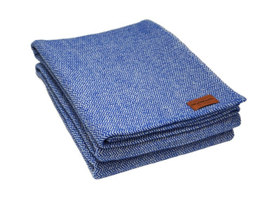 Delaine merino wool throw blanket