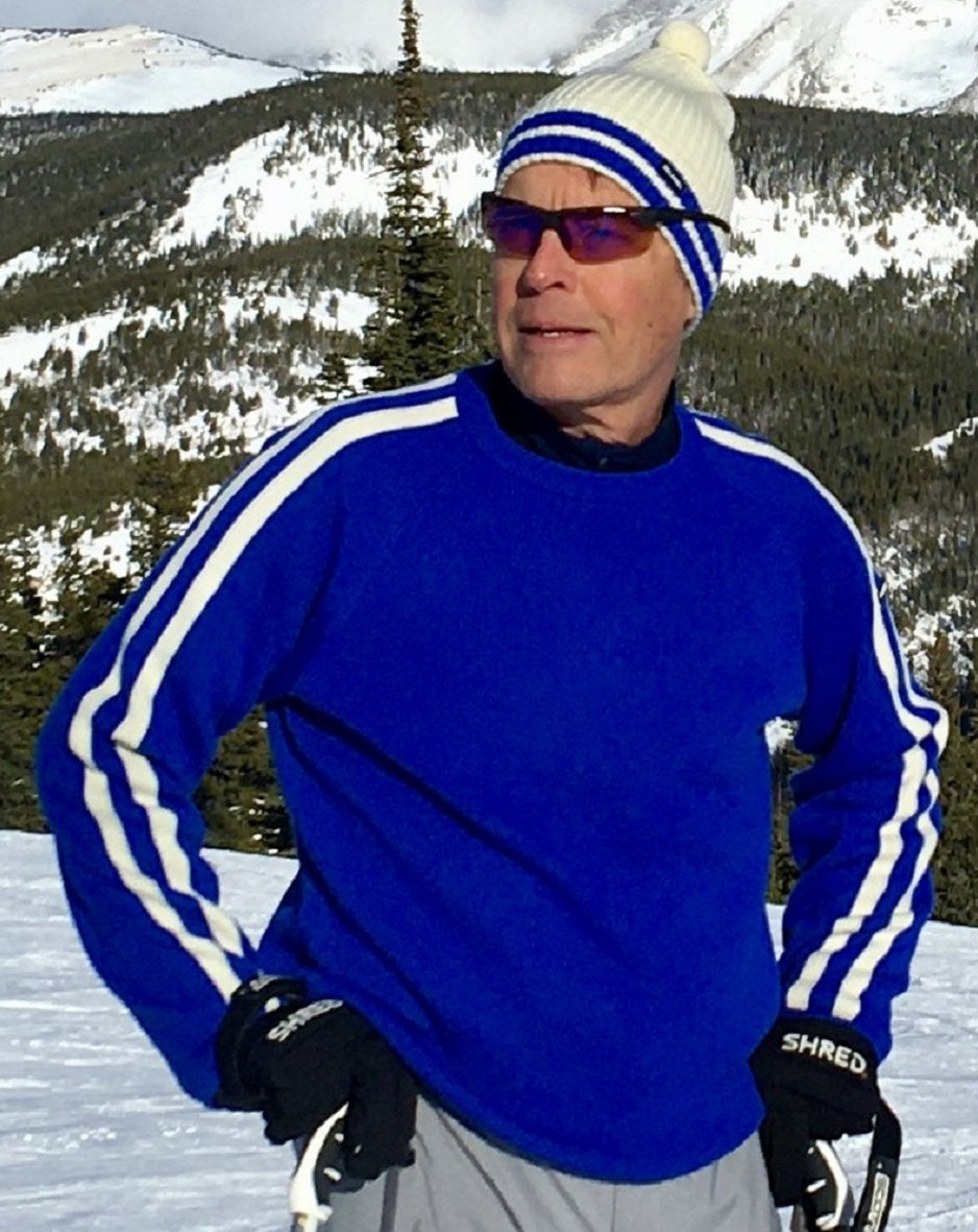 Men's Hermann Ski Sweater -Ultra Marine Blue