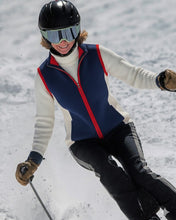 Load image into Gallery viewer, women&#39;s delaine merino ski sweater vest
