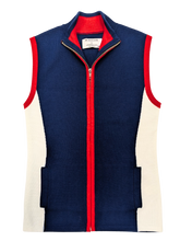 Load image into Gallery viewer, merino wool vest ski midlayer
