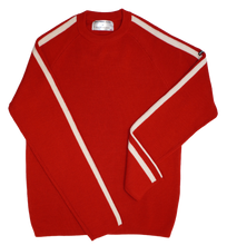 Load image into Gallery viewer, Men&#39;s Hermann Ski Sweater -Downhill Red
