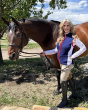 Load image into Gallery viewer, merino wool vest for horseback riding
