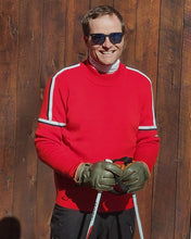 Load image into Gallery viewer, Men&#39;s Okemo Crew  Ski Sweater- Red
