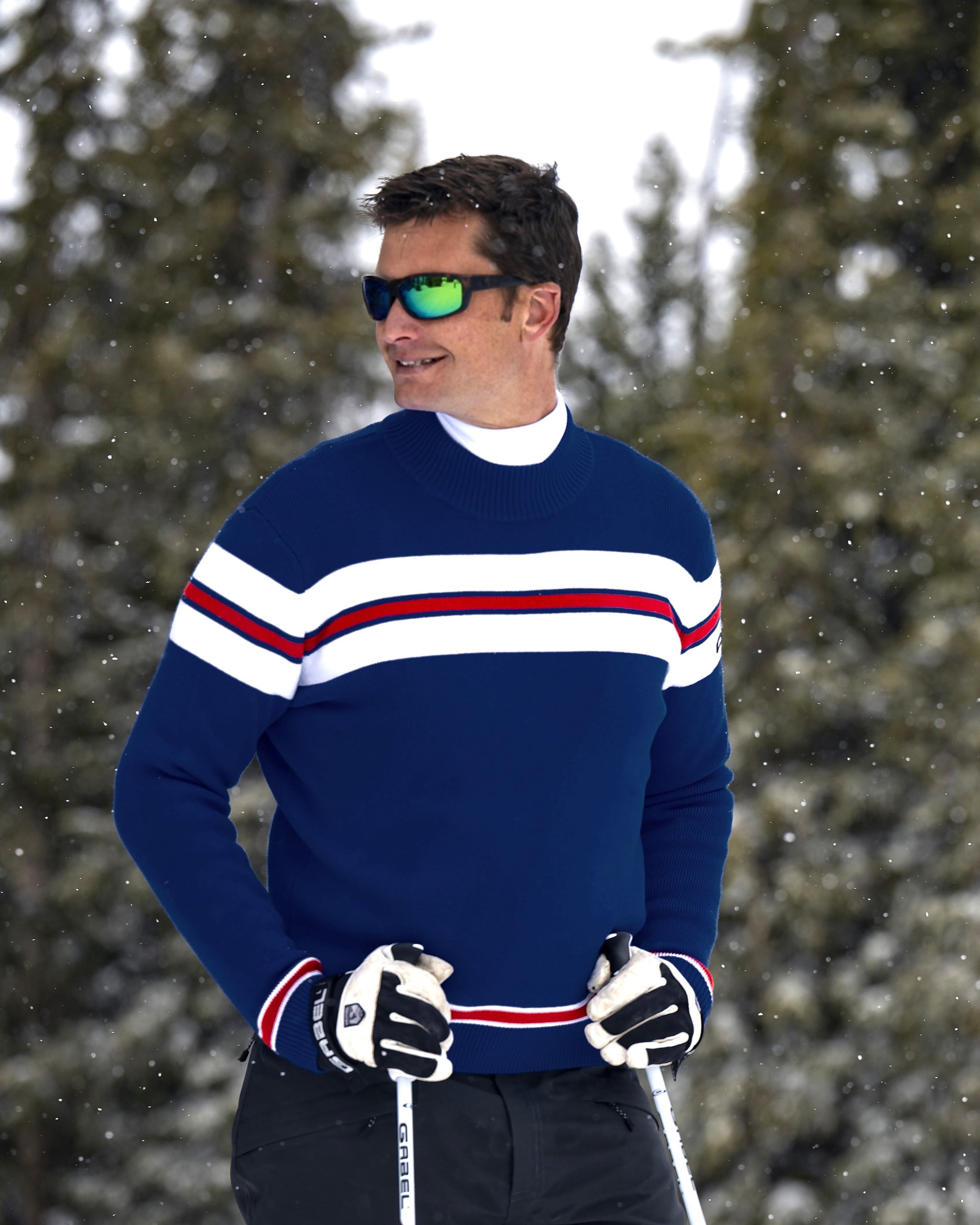 Men s Merino Wool Ski Sweaters Delaine Co