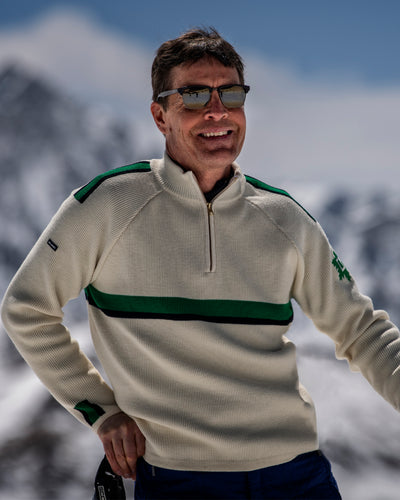 Dartmouth custom men's merino wool ski sweater