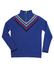 Load image into Gallery viewer, Women&#39;s vintage merino wool turtleneck ski sweater
